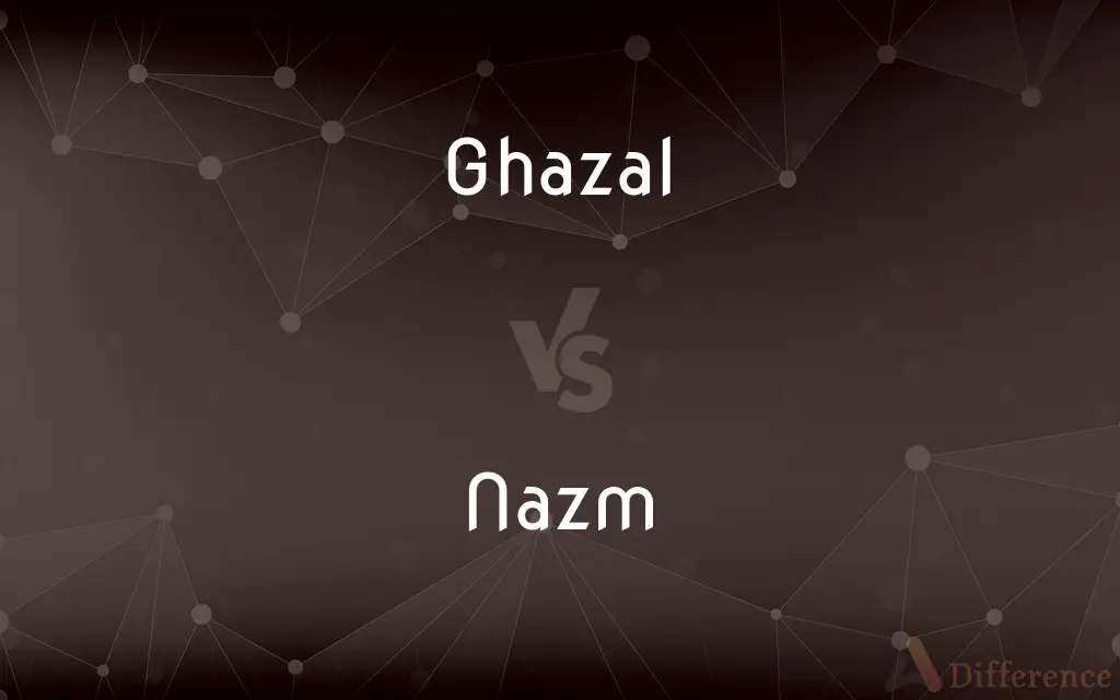 Ghazal vs. Nazm — What's the Difference?