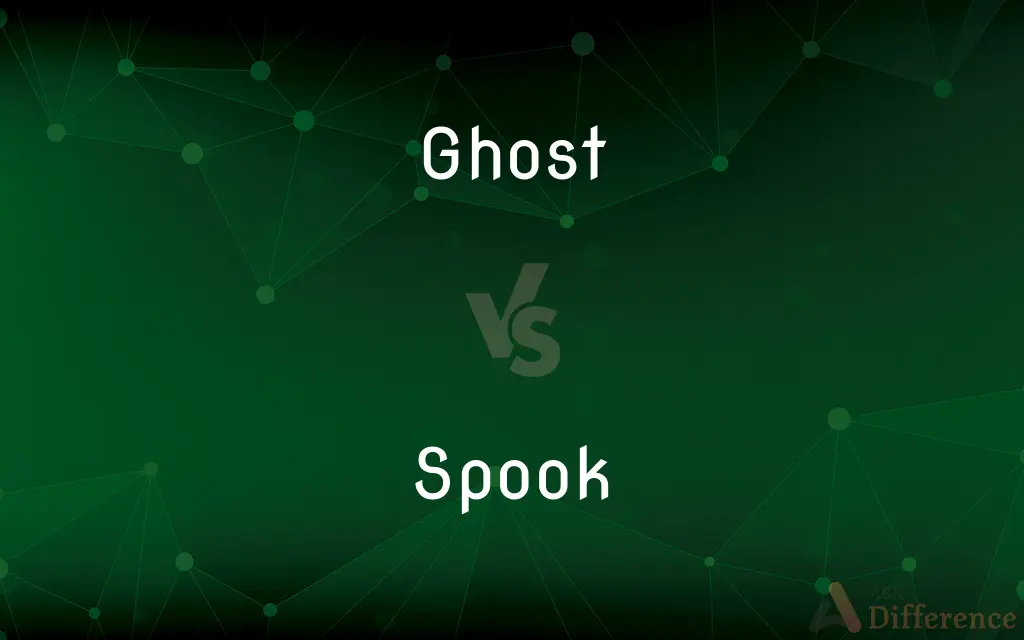 Ghost vs. Spook — What's the Difference?