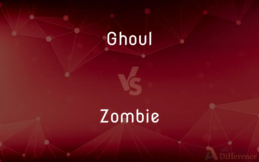 Ghoul vs. Zombie — What's the Difference?