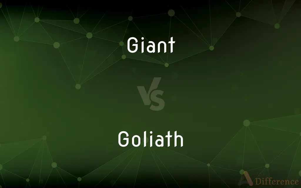 Giant vs. Goliath — What's the Difference?
