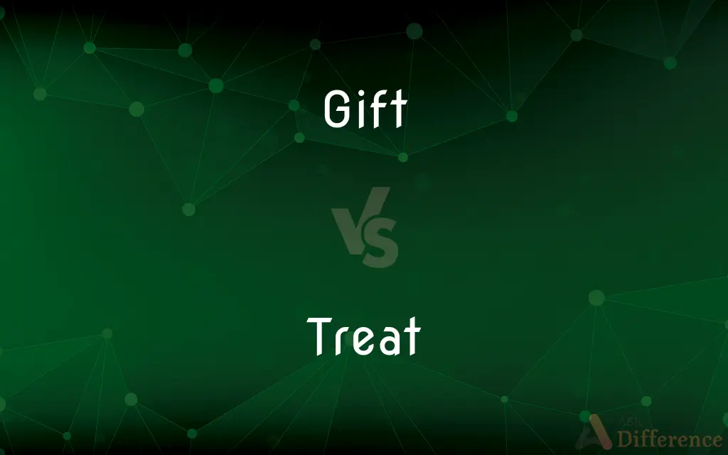 Gift vs. Treat — What's the Difference?