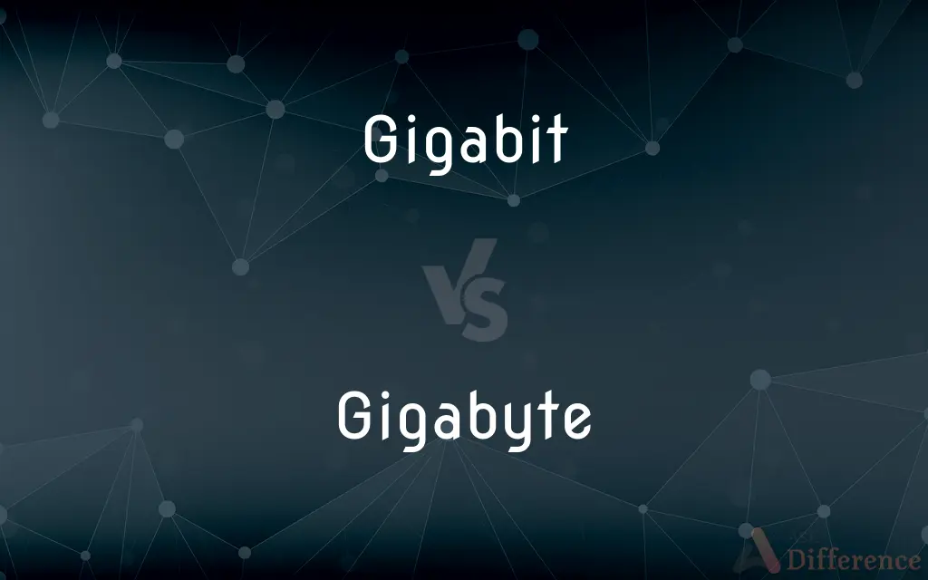 Gigabit vs. Gigabyte — What's the Difference?