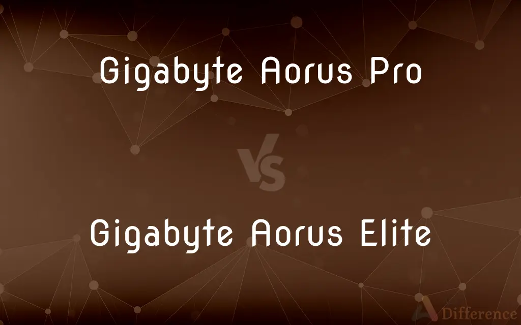 Gigabyte Aorus Pro vs. Gigabyte Aorus Elite — What's the Difference?