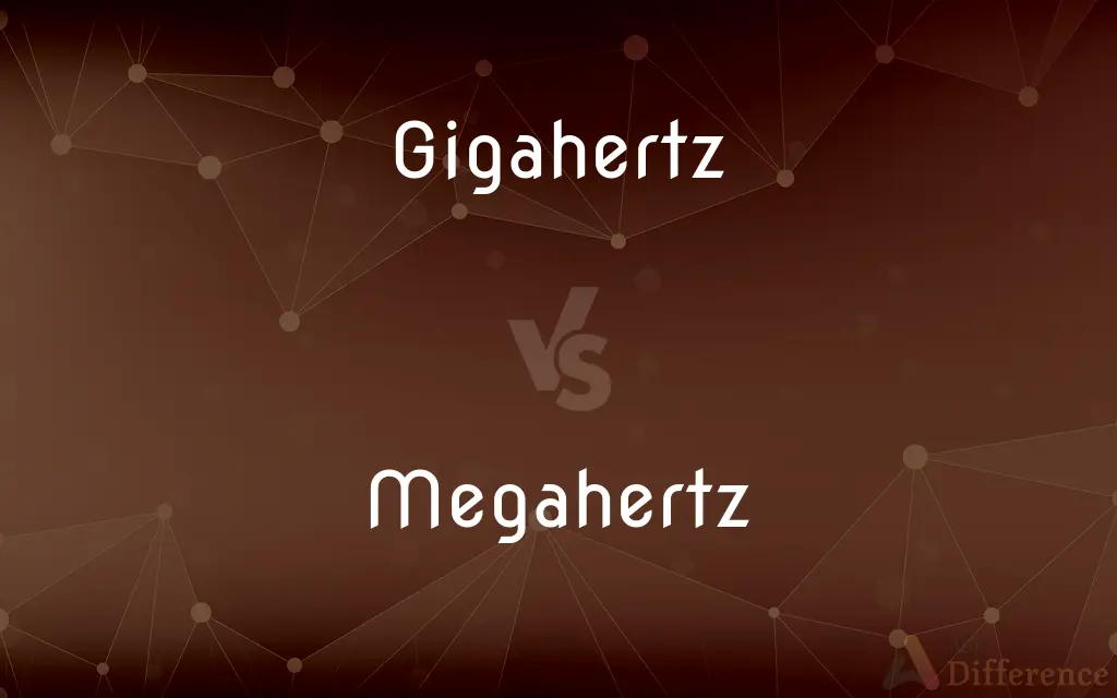Gigahertz vs. Megahertz — What's the Difference?
