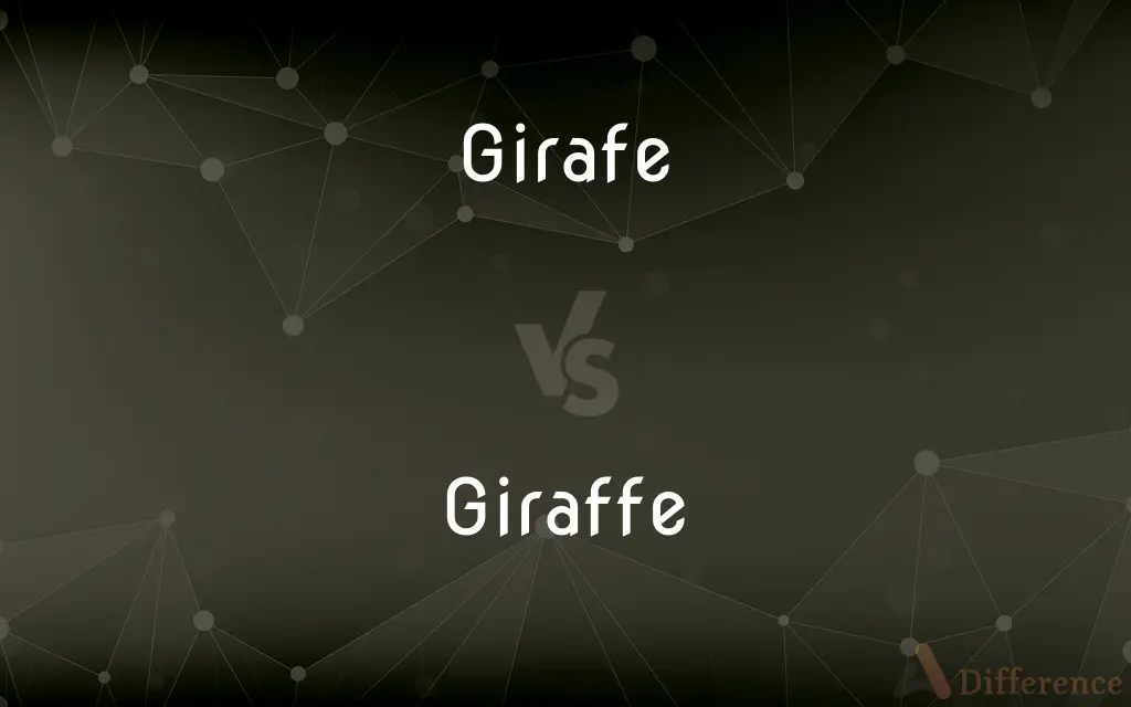 Girafe vs. Giraffe — Which is Correct Spelling?