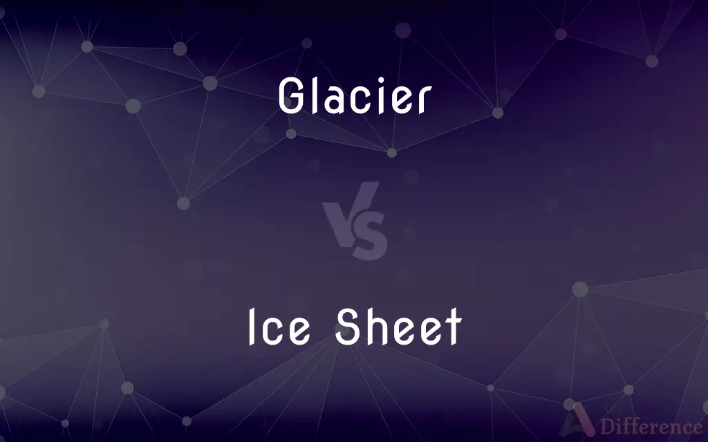 Glacier vs. Ice Sheet — What's the Difference?