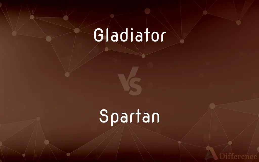 Gladiator vs. Spartan — What's the Difference?