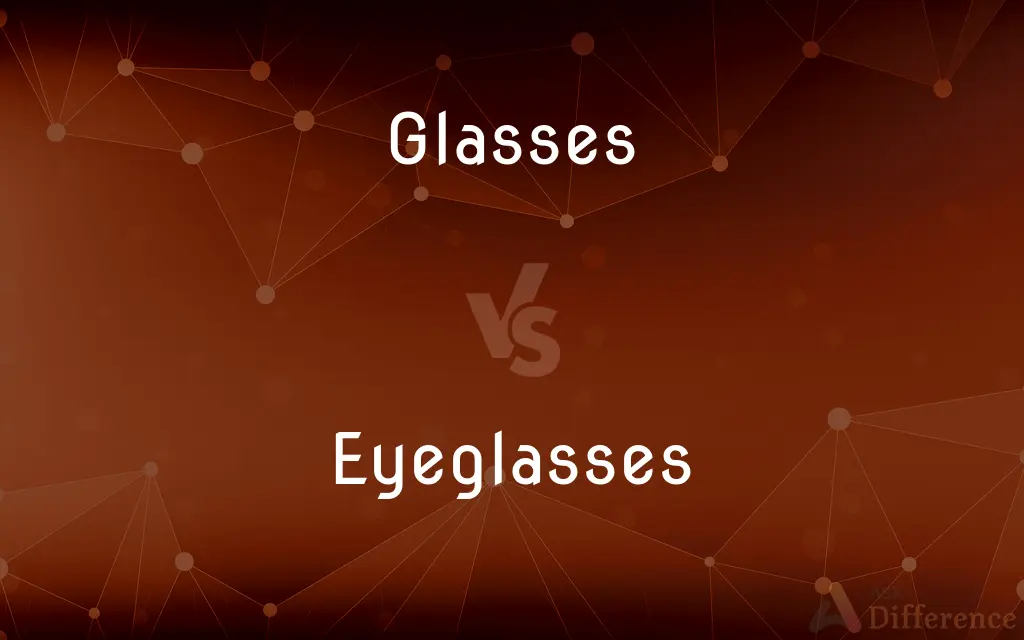 Glasses vs. Eyeglasses — What's the Difference?