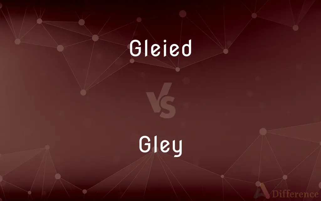 Gleied vs. Gley — Which is Correct Spelling?