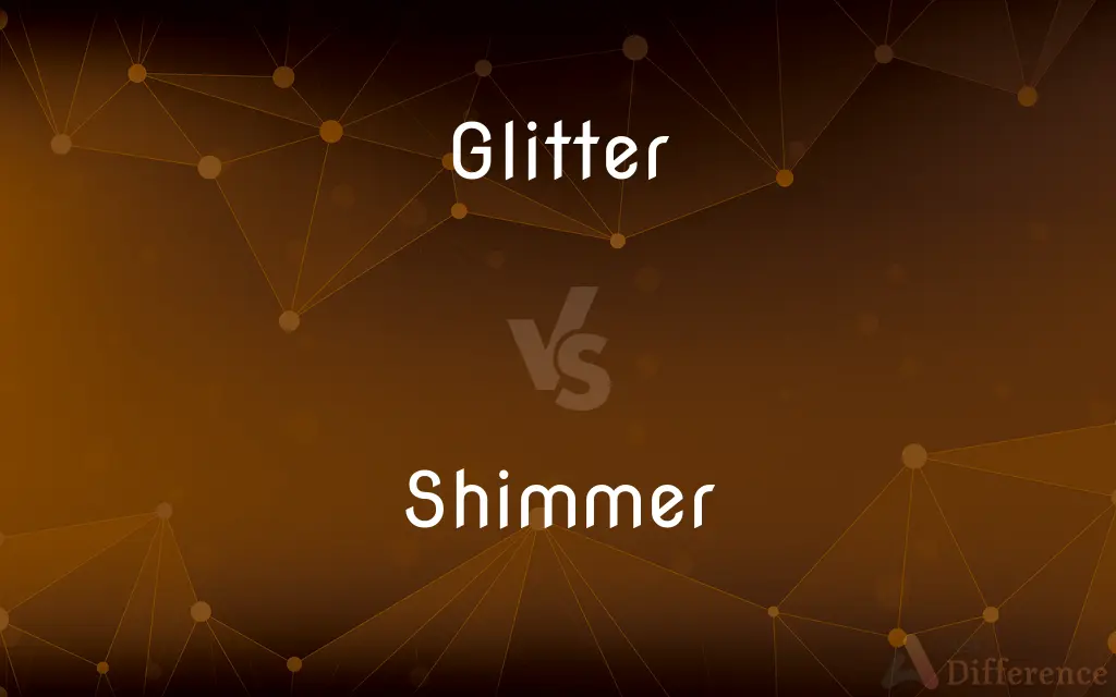 Glitter vs. Shimmer — What's the Difference?