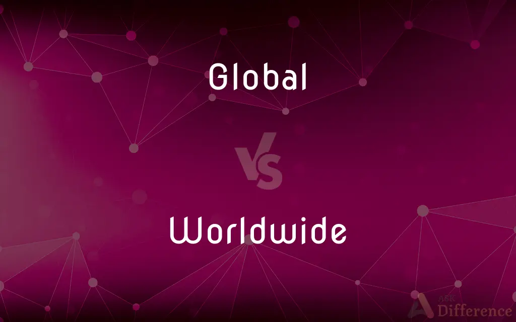 Global vs. Worldwide — What's the Difference?