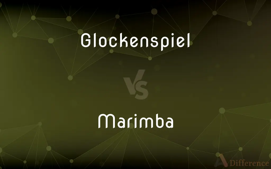 Glockenspiel vs. Marimba — What's the Difference?