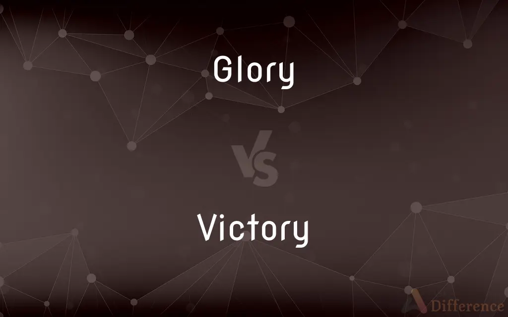 Glory vs. Victory — What's the Difference?