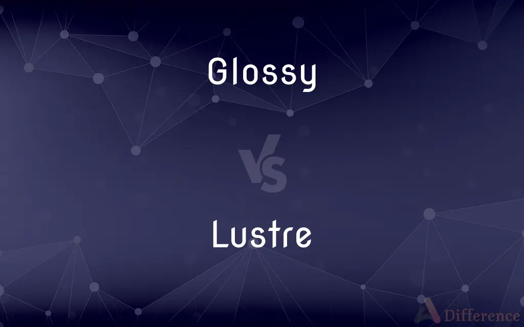 Glossy vs. Lustre — What's the Difference?