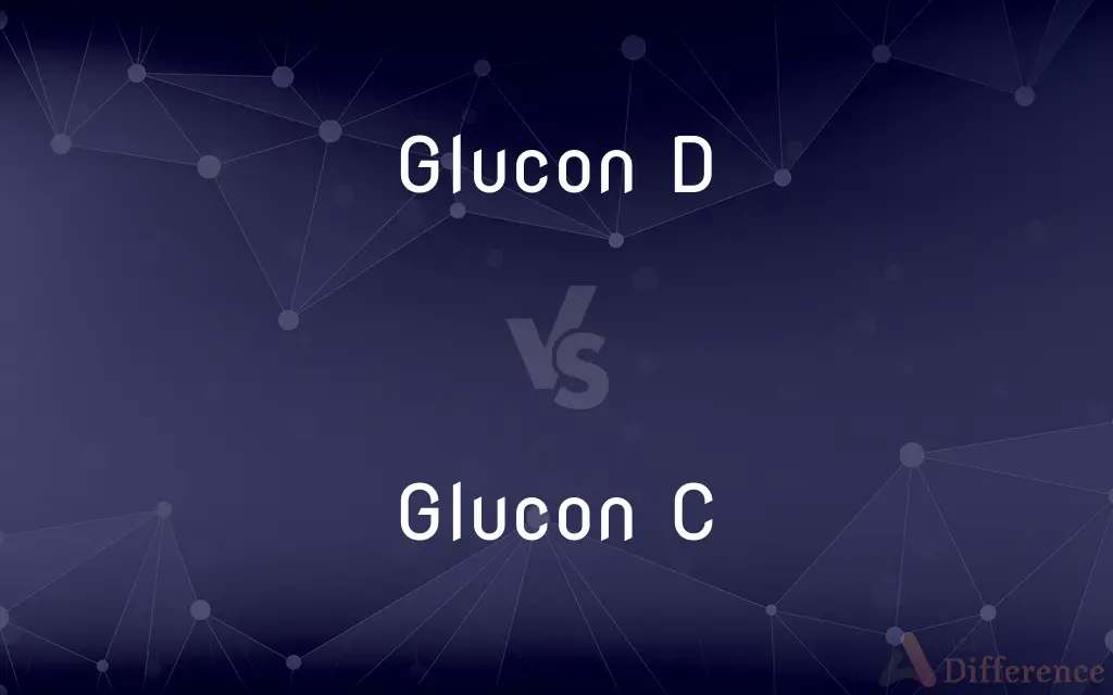 Glucon D vs. Glucon C — What's the Difference?