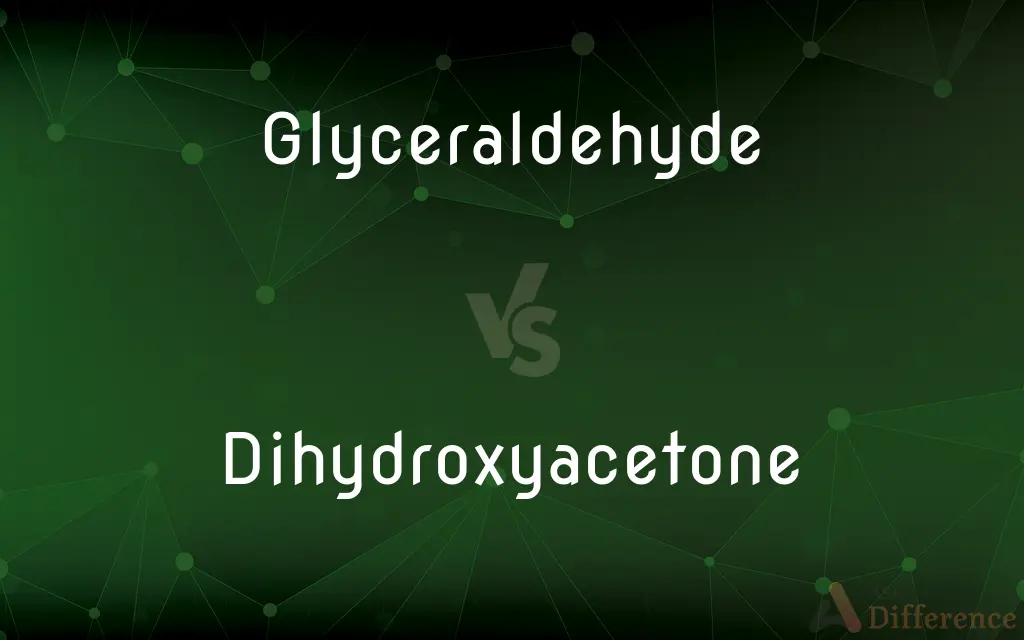 Glyceraldehyde vs. Dihydroxyacetone — What's the Difference?