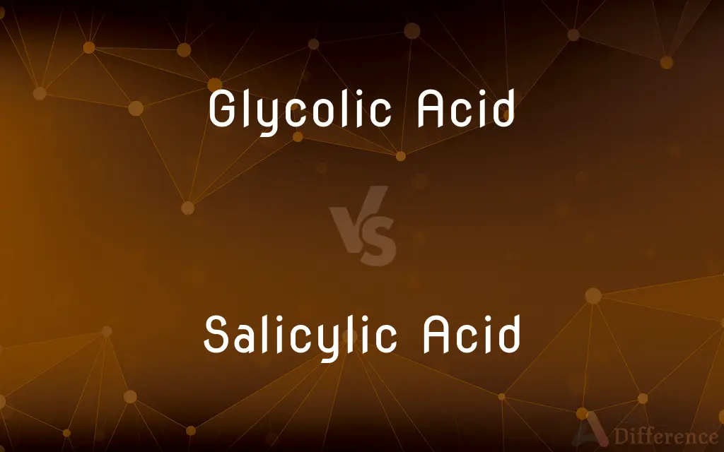 Glycolic Acid vs. Salicylic Acid — What's the Difference?