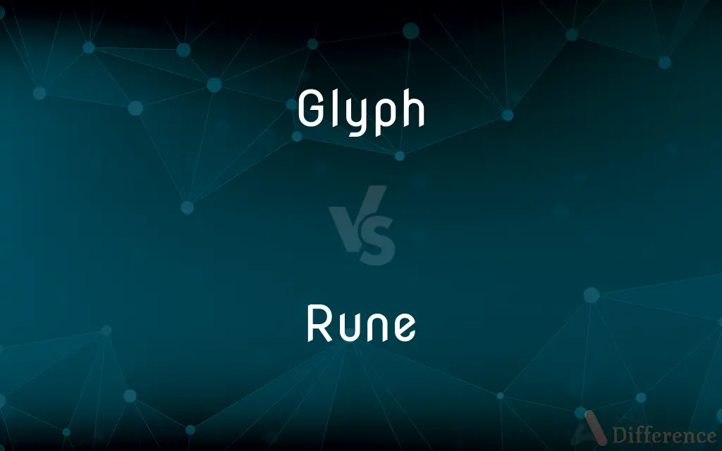 Glyph vs. Rune — What's the Difference?