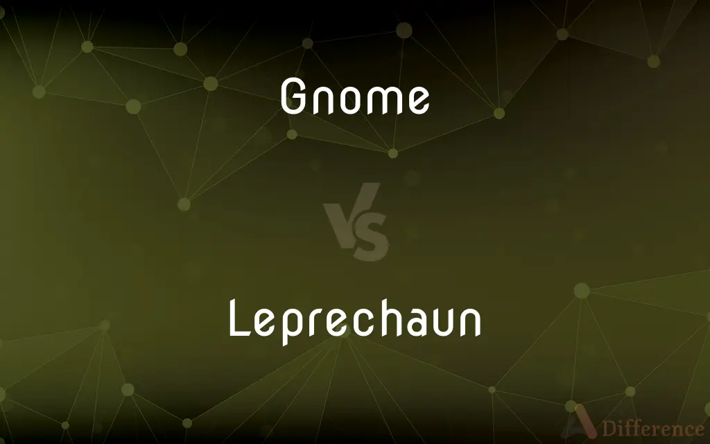 Gnome vs. Leprechaun — What's the Difference?