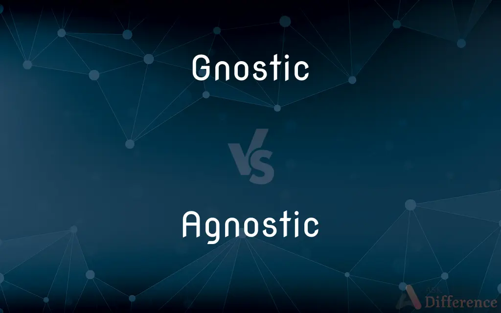 Gnostic vs. Agnostic — What's the Difference?
