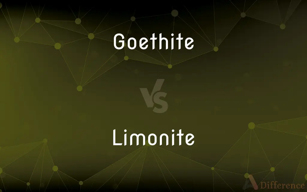 Goethite vs. Limonite — What's the Difference?