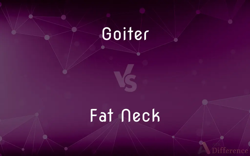 Goiter vs. Fat Neck — What's the Difference?
