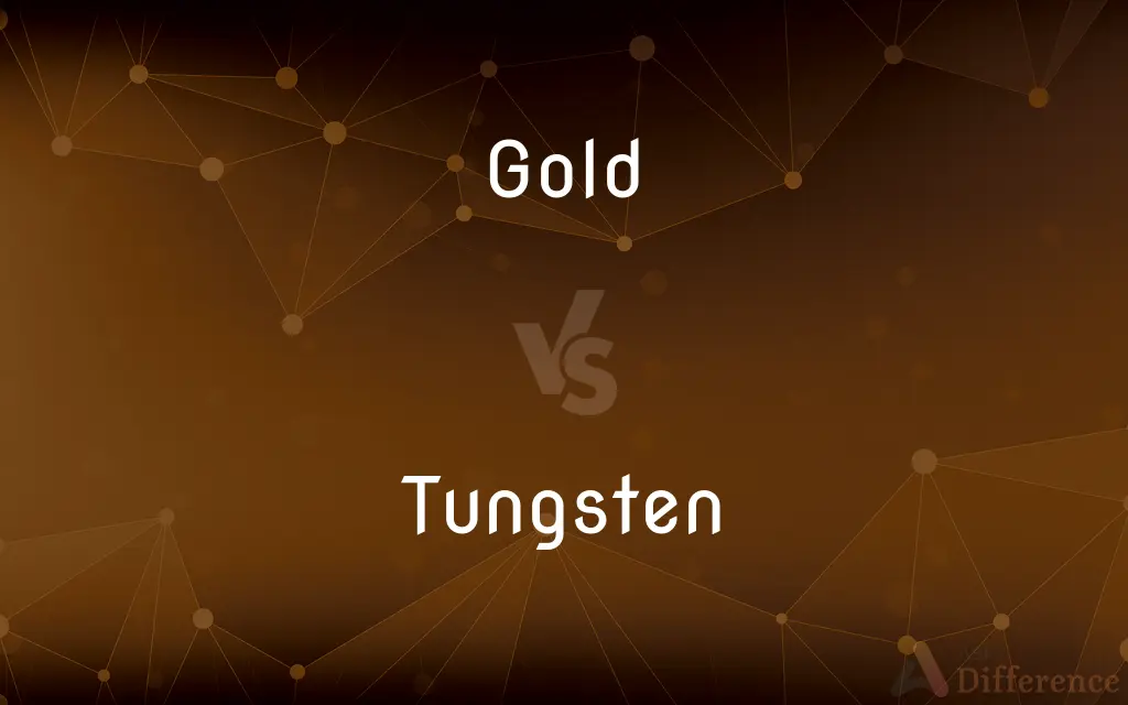 Gold vs. Tungsten — What's the Difference?