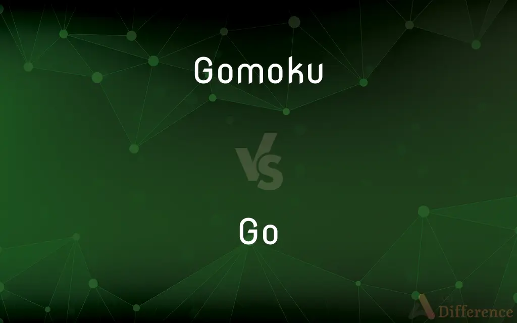 Gomoku vs. Go — What's the Difference?
