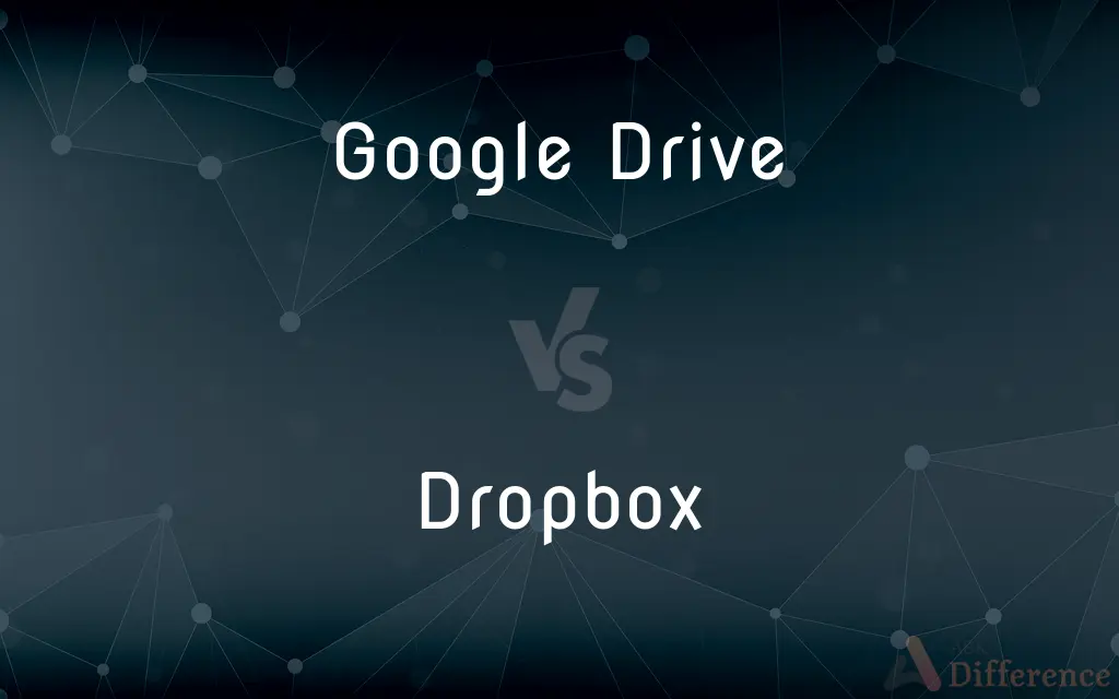 Google Drive vs. Dropbox — What's the Difference?