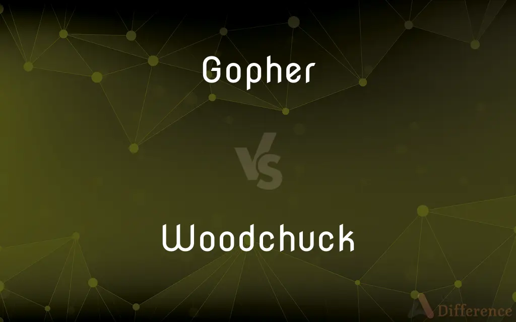Gopher vs. Woodchuck — What's the Difference?
