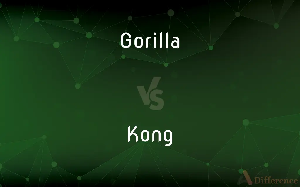 Gorilla vs. Kong — What's the Difference?