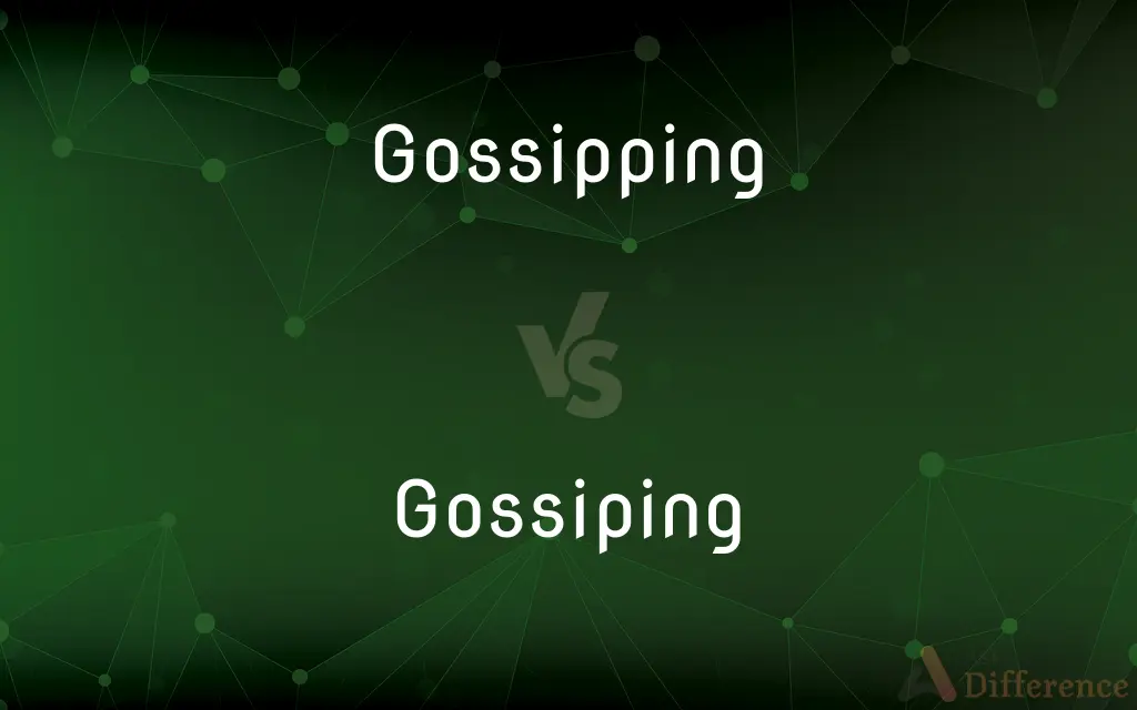 Gossipping vs. Gossiping — Which is Correct Spelling?