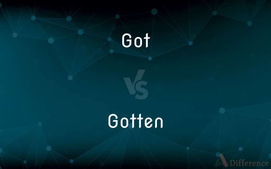 Got vs. Gotten — What's the Difference?