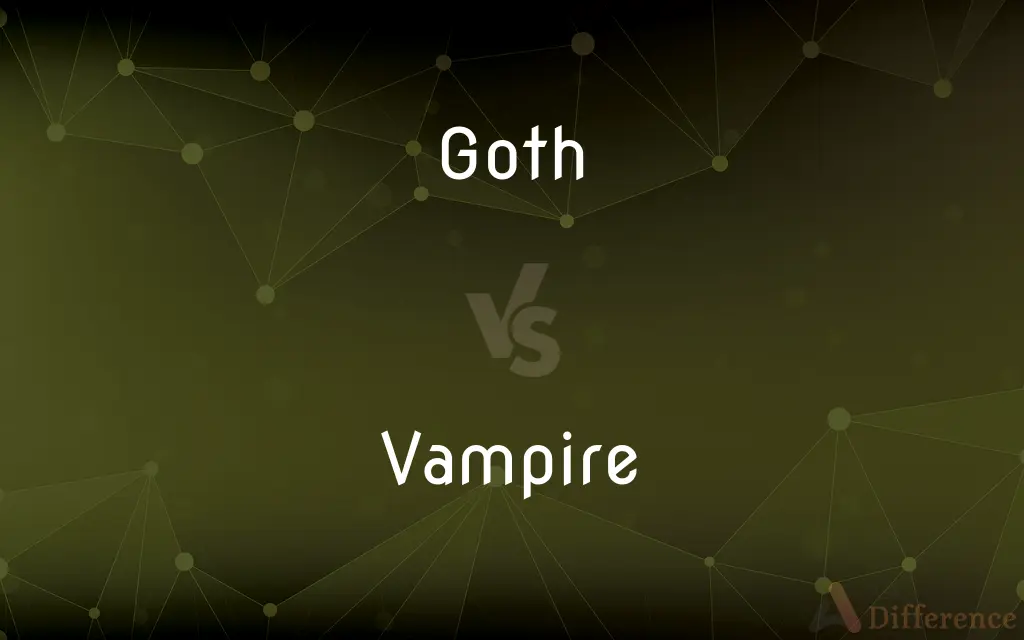 Goth vs. Vampire — What's the Difference?