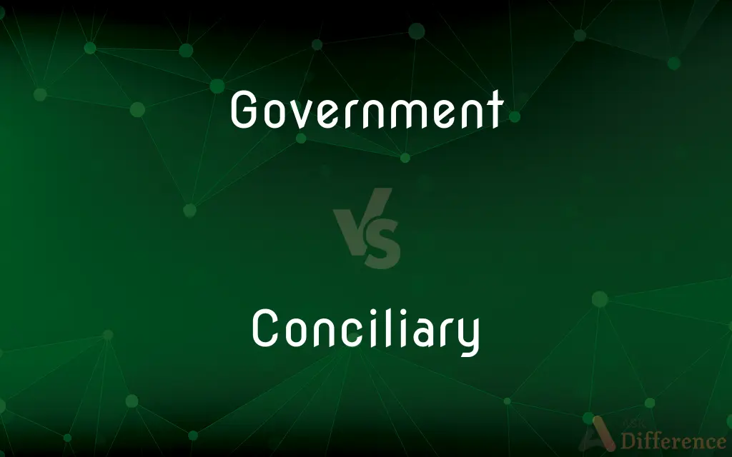 Government vs. Conciliary — What's the Difference?