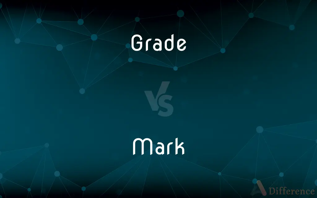 Grade vs. Mark — What's the Difference?