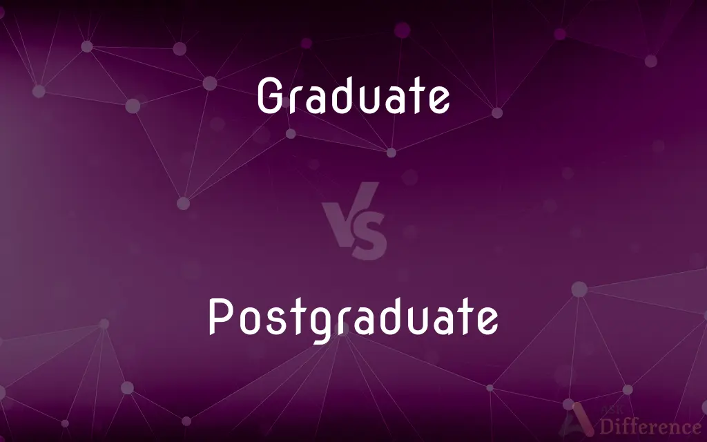 Graduate vs. Postgraduate — What's the Difference?