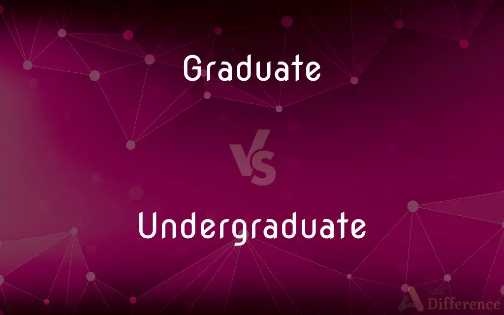Graduate vs. Undergraduate — What's the Difference?