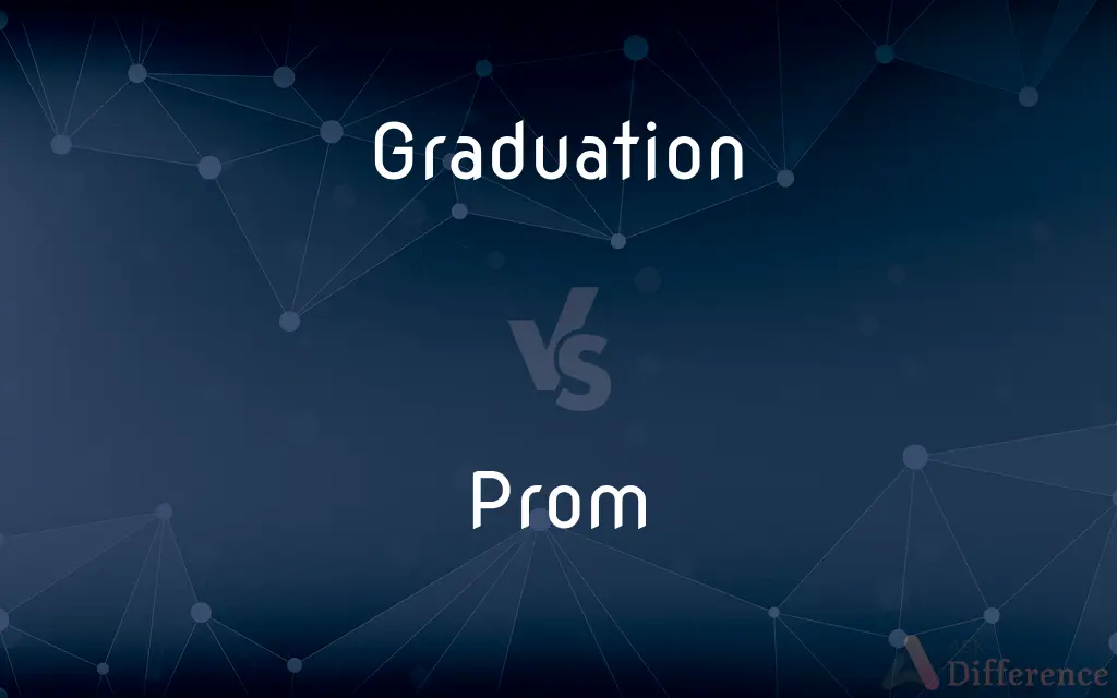Graduation vs. Prom — What's the Difference?