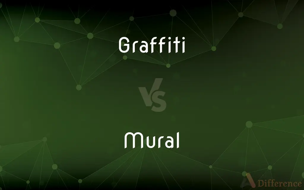 Graffiti vs. Mural — What's the Difference?
