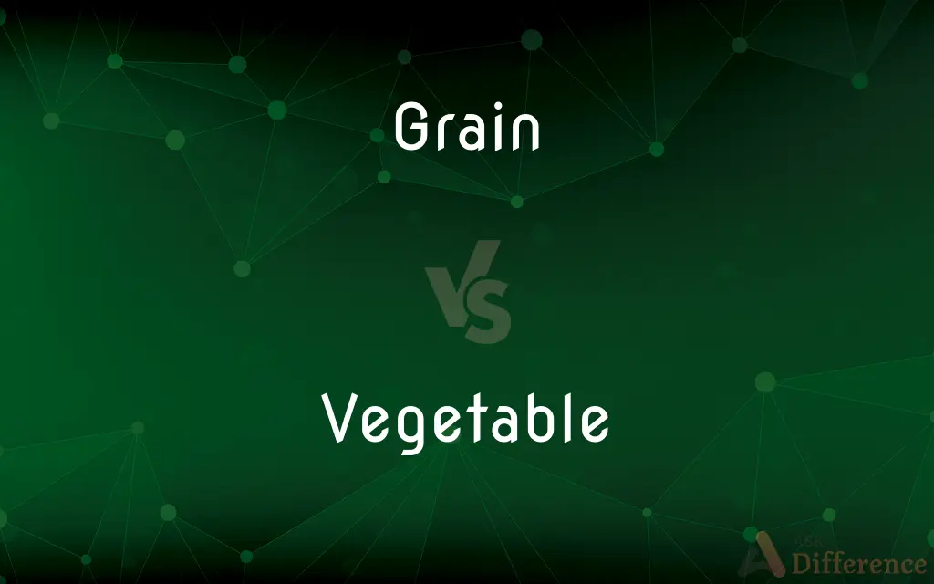 Grain vs. Vegetable — What's the Difference?