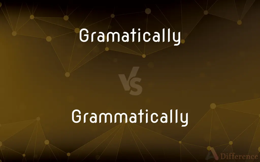 Gramatically vs. Grammatically — Which is Correct Spelling?