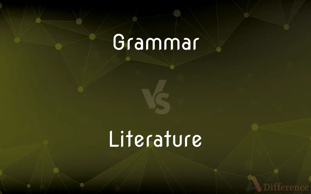 Grammar vs. Literature — What's the Difference?