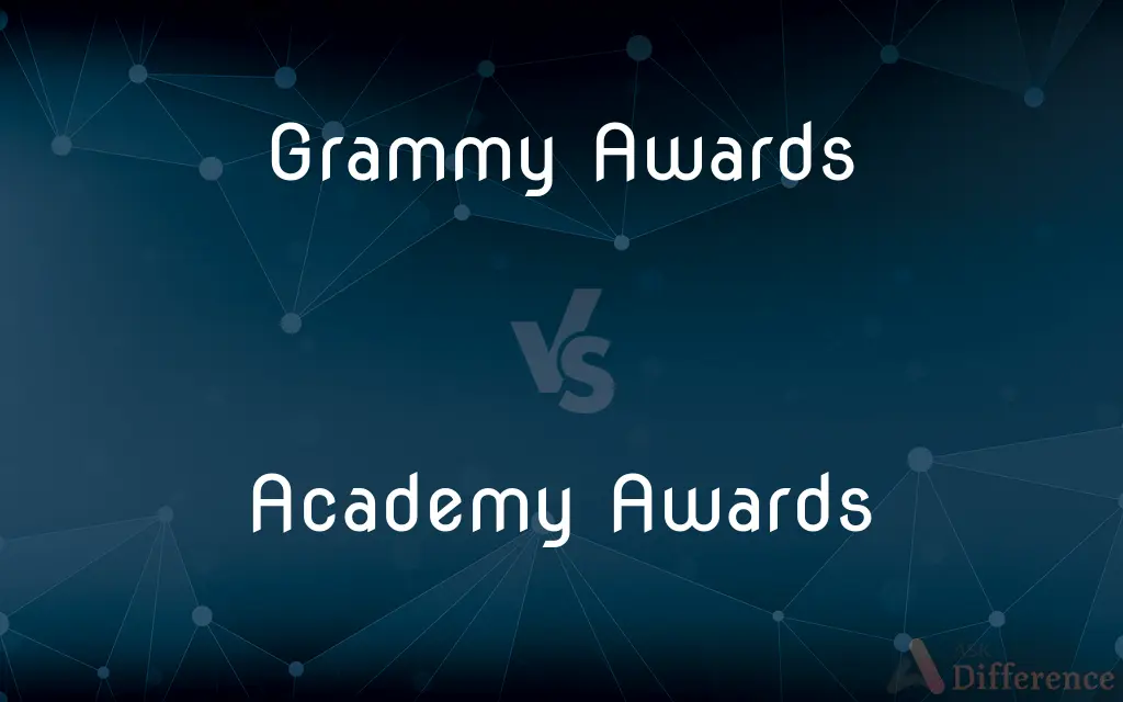 Grammy Awards vs. Academy Awards — What's the Difference?