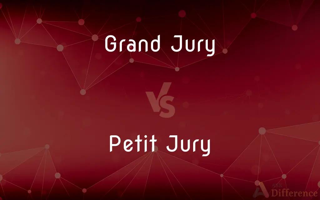 Grand Jury vs. Petit Jury — What's the Difference?