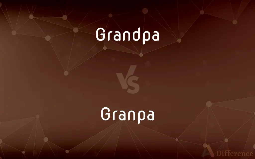 Grandpa vs. Granpa — What's the Difference?