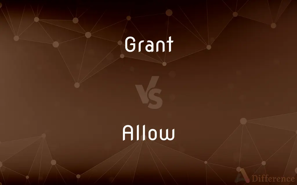 Grant vs. Allow — What's the Difference?
