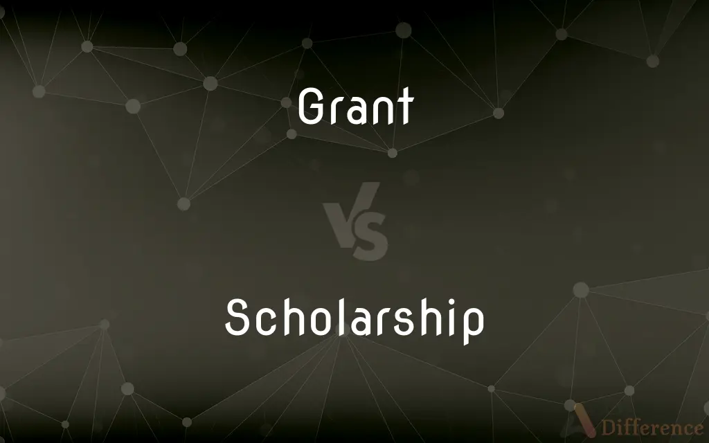 Grant vs. Scholarship — What's the Difference?
