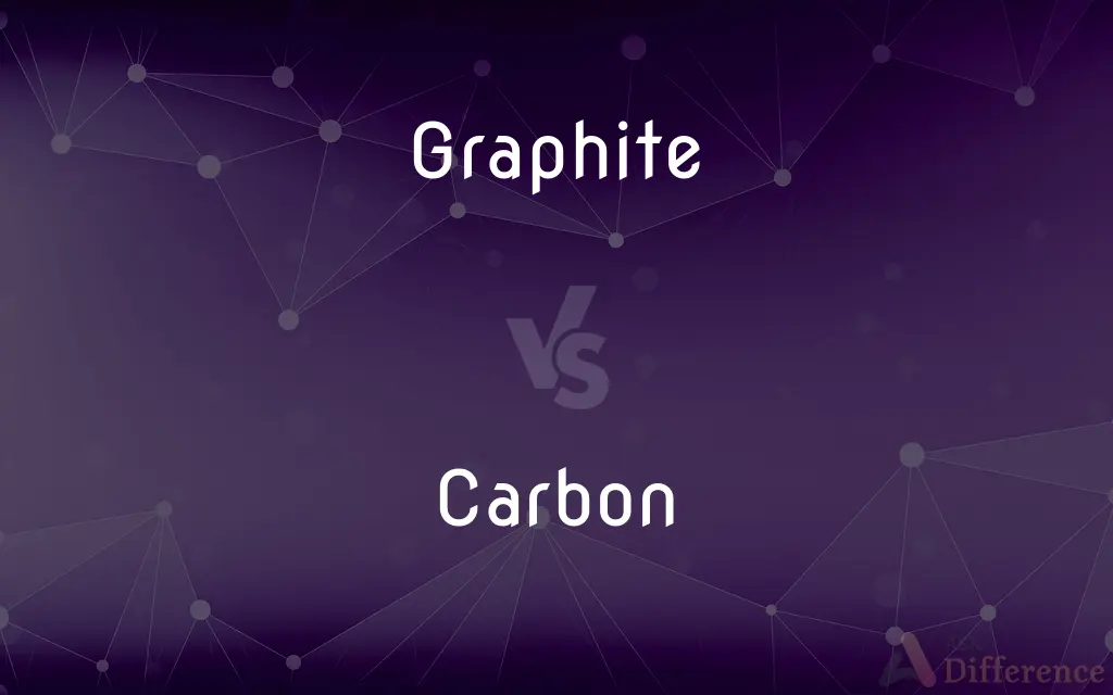 Graphite vs. Carbon — What's the Difference?