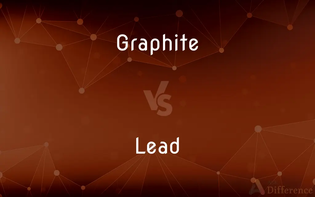 Graphite vs. Lead — What's the Difference?